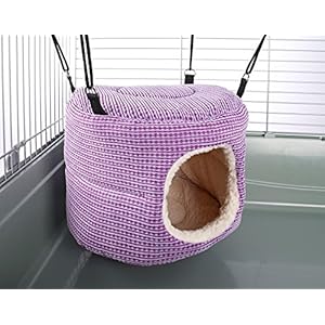 Little Friends Riesige rodent-hive für Ratten, Frettchen etc., Violett Samt