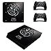 Produktbild Playstation 4 Slim + 2 Controller Aufkleber Schutzfolien Set - Game of Thrones (3) /PS4 S