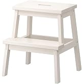Ikea Bekvam Basamaklı Mutfak Tabure Merdiven - Beyaz Renk