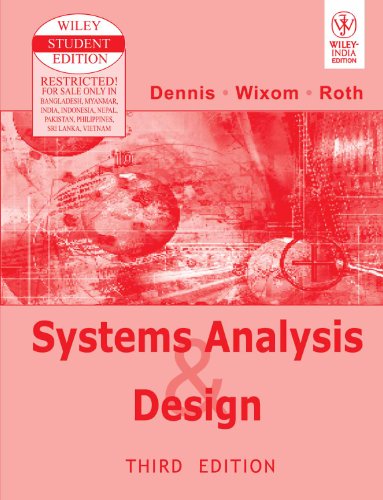 Download Systems Analysis and Design