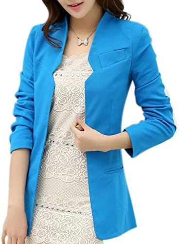 Aisuper Womens Long Sleeve Cardigan Blazer Jacket Suits Coat Outerwear