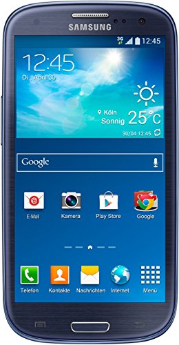 Samsung Galaxy S III Neo Smartphone (4,8 Zoll (12,2 cm) Touch-Display, 16 GB Speicher, Android 4.4) metallic blue