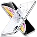 Produktbild ESR iPhone XS MAX Hülle, Marmor Design Hochwertig Gehärtetes Glas Back Cover Handyhülle Kratzfest Handy Schutzhülle für iPhoneXS MAX (6,5 Zoll) -White Sierra