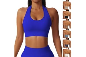 BFACCIA Sujetador Deportivo sin Aros Push Up sin Costuras Medio Sujetador Deportivo Acolchado Sujetador Transpirable Crop Top Fitness Yoga Running