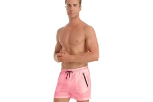 TMEOG Herrbadbyxor, badshorts, poolbadbyxor, sportshorts boxershorts, kort, hav, korta surfshorts för män med ficka och drags