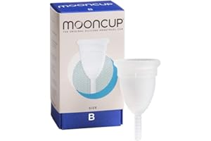 Mooncup Silicone Menstrual Cup Size B (Pack of 2)