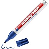 edding 3000 permanent mark&ouml;r - mavi - 1 kalem - yuvarlak u&ccedil;lu 1,5-3 mm