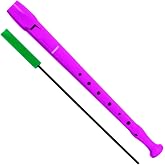 Hohner Hohner Flute 9508 Violet Green and Transparent Case
