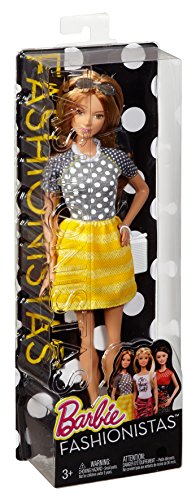 Barbie Fashionistas Toy - Fashionista Deluxe Fashion Doll in Yellow Dress