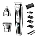 Produktbild HATTEKER Bartschneider Bart Trimmer Herren Haarschneider Pro Haarschneidemaschine Präzisionstrimmer für Männer Nasentrimmer Haartrimmer Bodygroomer Wasserdichter USB Wiederaufladbar 3 In 1