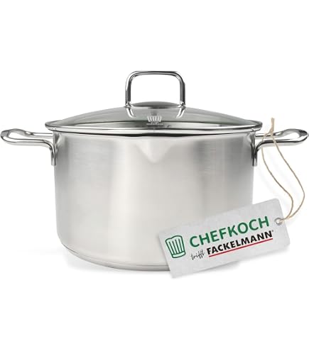 Schulte-Ufer Profi-Line - Olla con Tapa (20 c, 3 litros