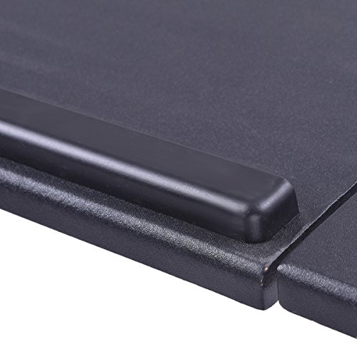 Goplus Laptoptisch höhenverstellbar Betttisch Notebooktisch Beistelltisch Pflegetisch mit Bremsen - 7