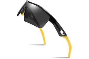 FEISEDY Niños Adolescentes Deportes Gafas de sol polarizadas TR90 Marco Niños Niñas Gafas de Sol de Ciclismo B2454