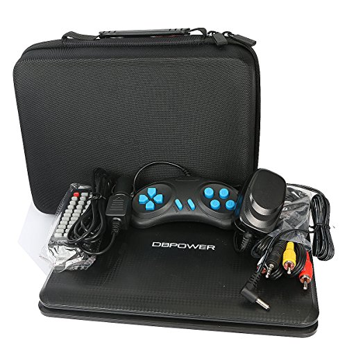 Hart Tasche Tragetasche für DBPOWER 9.5″ Tragbarer DVD-Player, 5-Stunden-Akku, Swivel-Bildschirm, unterstützt SD-Karte und USB, mit Game ControllerCar Charger - 4