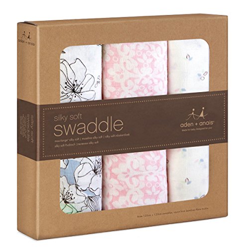 aden + anais 3er Set pucktücher Tücher Bamboo Meadowlark - 2
