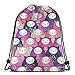 Produktbild vintage cap Find A Cat In A Parliament of Owls (pink)_18506 3D Print Drawstring Backpack Rucksack Shoulder Bags Gym Bag for Adult 16.9"x14"