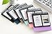 Urvoix 68 Desk Mini Photo Album for Fujifilm Instax Mini 8 7s 25 50s 90 Film, business Card, Black
