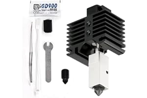 VECORLER Zamiennik Bambu Lab Hotend X1 zestaw węglowy ze zdejmowaną hartowaną stalą 0,4 mm dysza Hotend do drukarki 3D Bambu lab X1 Series