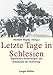 Letzte Tage in Schlesien: Tagebücher, Erinnerungen und Dokumente der Vertreibung by 