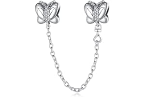 BEEUVIP Animali figure amore Charm per bracciali, ciondoli in argento 925, perline per collane, per la festa della mamma, compleanno, regalo di Natale