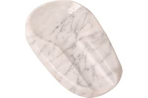 CRAFTSOFEGYPT Marble Spoon Rest - Heat-Resistant, BPA-Free Spoon Holder for Stove Top - Kitchen Utensil Holder for Spoon, Ladle, Spatula & Other Accessories