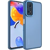 Spia Xiaomi Redmi Note 11 Pro 5G ile uyumlu Kılıf Mavi Primula Kamera Korumalı Kapak Koruyucu Tasarım (Xiaomi Redmi Note 11 P