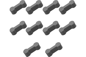 YUGUOLAN 10 Stück Holzeisenbahn Schienenverbinder, Zubehör Holzeisenbahn, Holzschienen Verbinder, Holzschienen Adapter Verbinder, Universal Holzeisenbahn Adapter Set, Für Geburtstagsfeier, Spieltermin