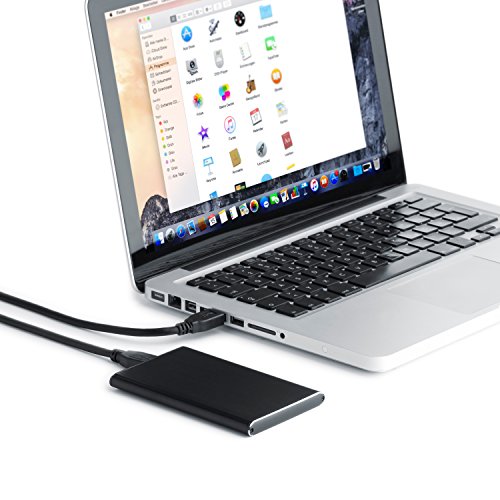 CSL – Ultra Slim USB 3.0 SSD Festplattengehäuse UASP fähig | für 2.5″ SSD Festplatten | inkl. UASP Mode (USB 3.0 Booster) | Festplattenhöhe bis 7mm - 4