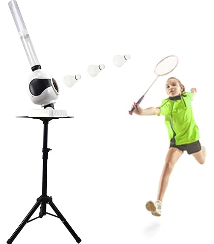 Badminton Aufschlagmaschine - Automatischer Trainer Für Innen & Außen