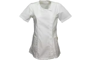 Fratelli ditalia - Blouse de Travail pour Femme, esthéticienne, Massage, Salon de Coiffure, école Maternelle