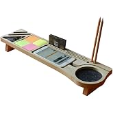 Fagus Wood Masa&uuml;st&uuml; D&uuml;zenleyici Kalemlik Organizer Ahşap