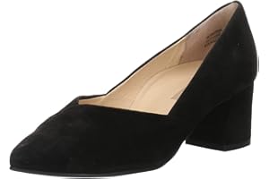 Paul Green Pumps 3740-093, Rauleder, Schwarz, Damen