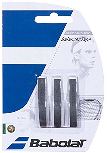 Babolat Accesorio Raqueta de Tenis, Bleiband Balancer Tape, Schwarz, 700015_105, Negro, Talla Única