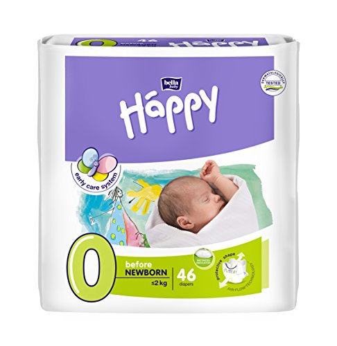 Bella Baby Happy Before Newborn Babywindeln Gr. 0 46 Stück