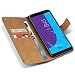Produktbild Leder Schutzhülle für Huawei P20 / Lite / Pro / P10 Lite / Samsung Galaxy S9 Plus / S9 / Galaxy J6 2018 / Galaxy A6 Plus 2018 / A6 2018 - Note 9 Flip Cover Bookstyle Case Handytasche Kartenfach , Smartphone:Samsung Galaxy J6 2018