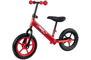 Chicco Ducati Monster Laufrad, Kinderfahrrad ohne Pedale für Balance, mit verstellbarem Lenker und Sattel, max. 25 kg, 60 cm, rot, 2-5 Jahre.