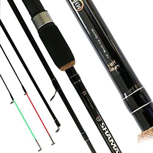 Matt Hayes SHAMAN (3.0m/ '10ft' ) 3 Piece QUIVER (30g cw) High Grade Carbon Fishing Rod with 2 Interchangeable Push In Tips [12MH-95300]