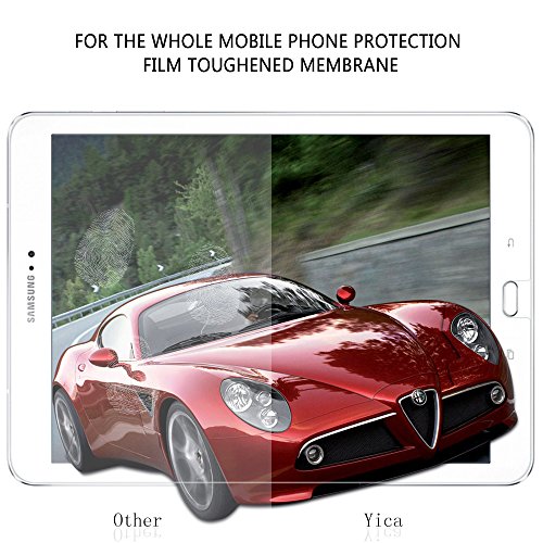 Samsung Galaxy Tab S2 9 7 Schutzfolie Glas Folie Panzerfolie Yica 0 25 mm 9H Hartglas 2 5D  Hohe Transparenz   Fingerabdruck-frei  Blasenfrei  Glasfol