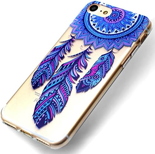 iPhone 6 Case, OUJD iPhone 6s Case Thin Gel TPU Soft Bumper [Drop Protection] Transparent Plastic Rubber Silicone Skin Cover Painting Design Cover For iPhone 6 & iPhone 6s Anti-crash shell Wind Chimes