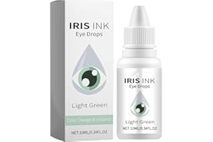 GIURUI Irisink Color Changing Eye Drops, Irisink Pro Eye Drops, Eye Color Changing Drops, Pro Eye Drops, Change Eye Color (Light Green)