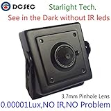 Mini Color Image Day / Night Square Camera
