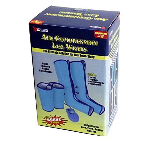 ZW Massager Bein Gesundheitswesen Luft Kompression Beine Massage Airbag Pneumatische , Blue