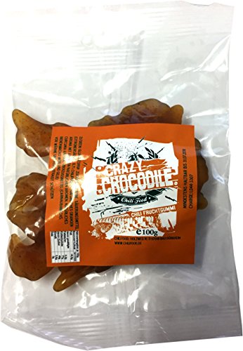 Crazy Crocodile - Chili Fruchtgummi, 1er Pack (1 x 100 g) Crazy Crocodile - Chili Fruchtgummi, 1er Pack (1 x 100 g)
