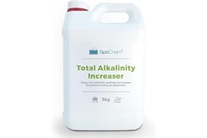 SpaChem 5kg Spa Total Alkalinity Increaser, Pure TA, Alkalinity Raiser plus water balancer - Spa Chemicals for hot tubs, spa's, swimming pool water treatment (Bulk Buy)