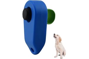 Maciun Clicker d'entraînement pour Animaux de Compagnie, clicker d'entraînement pour Chien, clicker et Aide au comportement pour l'entraînement des Animaux de Compagnie, Chats et Chiens, Pratique et