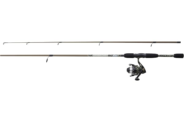 Mitchell Tanager Camo II Spin Combo | Ensemble Canne à pêche Spinning légère et Moulinet pour la pêche en Eau Douce et la pêche aux carnassiers | Unisexe | Plusieurs Options Disponibles