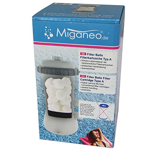 Miganeo® Filter Balls alternativ für alle Filterkartuschen zb. Filter A usw.., für Filterpumpe,Pool - 5