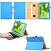 Produktbild Asus Transformer Mini T102HA Hülle Case -VOVIPO Slim Fit Folio PU-lederne dünne Kunstleder Schutzhülle Cover Tasche für Asus Transformer Mini T102HA Tablet-PC (blau)