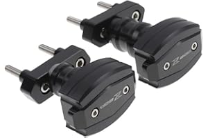 HDBUBALUS moto cadre curseur CNC gauche et droite Anti Crash protecteur adapté pour KAWASAKI Z800 2012-2015 2013 2014 noir