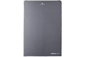 Hi-Gear Dream 5 Self Inflating Double Sleeping Mat, Outdoor Sleeping, Inflatable Mattress, Backpacking, Festival Essentials, Camping Equipment, Camping Accessories